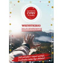 Karnet Urodziny wymienne cyfry