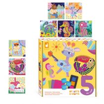 Multizestaw kreatywny 5-latka My arts & crafts 5+ Janod