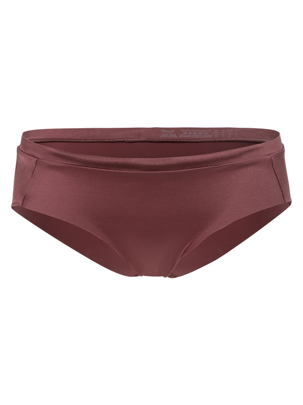 Triumph - Majtki damskie typu hipster, brązowy|czerwony