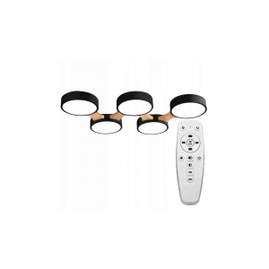 REA OSW-08468 LAMPA SUFITOWA APP526-5C CZARNA