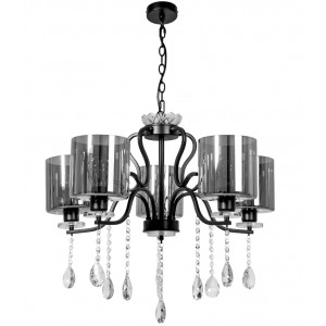 REA OSW-07004 LAMPA WISZĄCA Z KRYSZTAŁAMI APP958-5CP