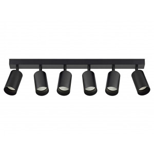 REA OSW-40097 LAMPA SUFITOWA REFLEKTOR APP1242-6C CZARNA