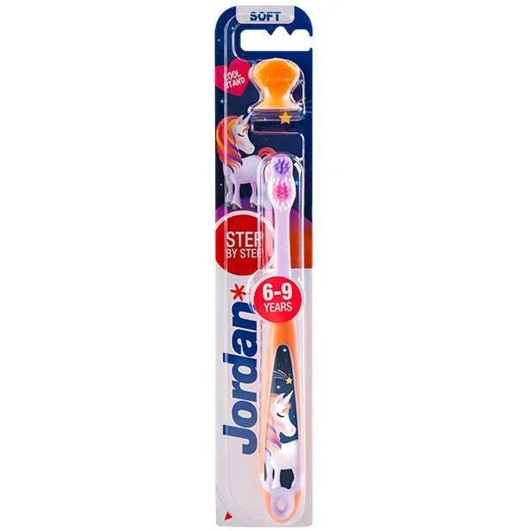 Jordan, szczoteczka do zębów dla dzieci, Step by Step 3-5 lat, soft, 1 sztuka