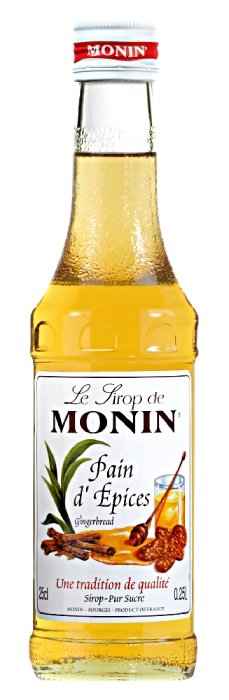 Syrop GINGERBREAD MONIN 0,25 l - piernikowy