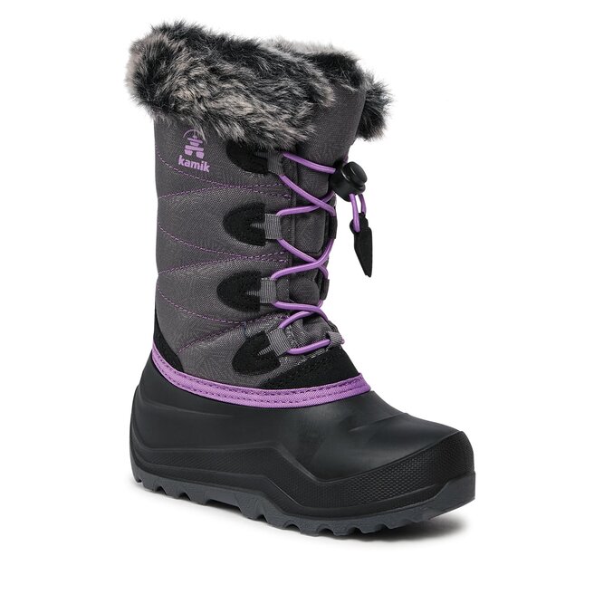Śniegowce Kamik Snowgypsy NF8998 Cod Charcoal/Orchid