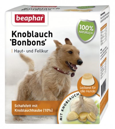 Beaphar Knoblauch Bonbons 245g praliny z czosnkiem 40szt