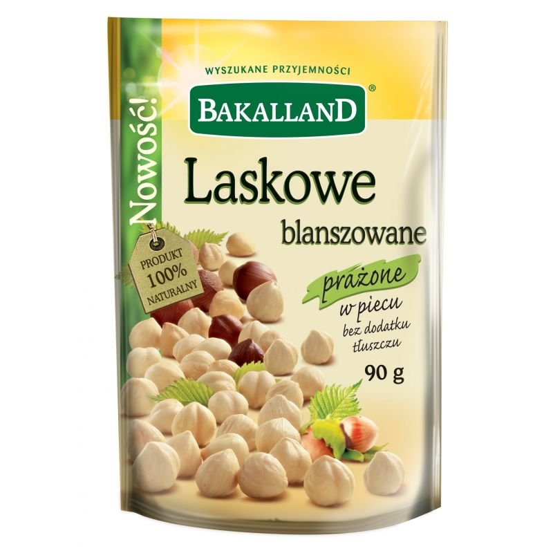 BAKALLAND Laskowe Blanszowane 90g