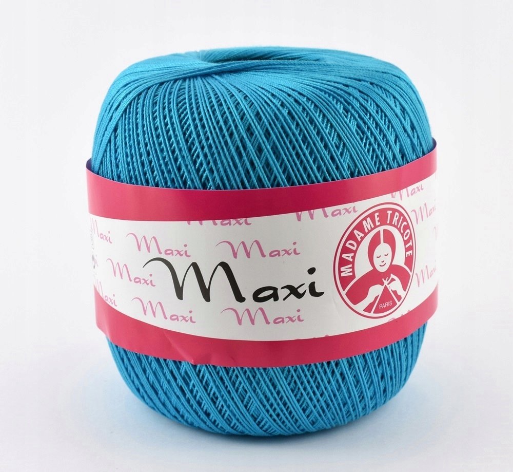 Kordonek MAXI MADAME TRICOTE 100 g / 5519 lazur