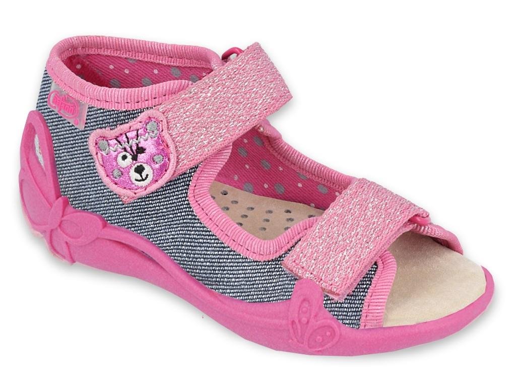 Befado - Obuwie buty dziecięce sandały kapcie pantofle dla dziewczynki - 18