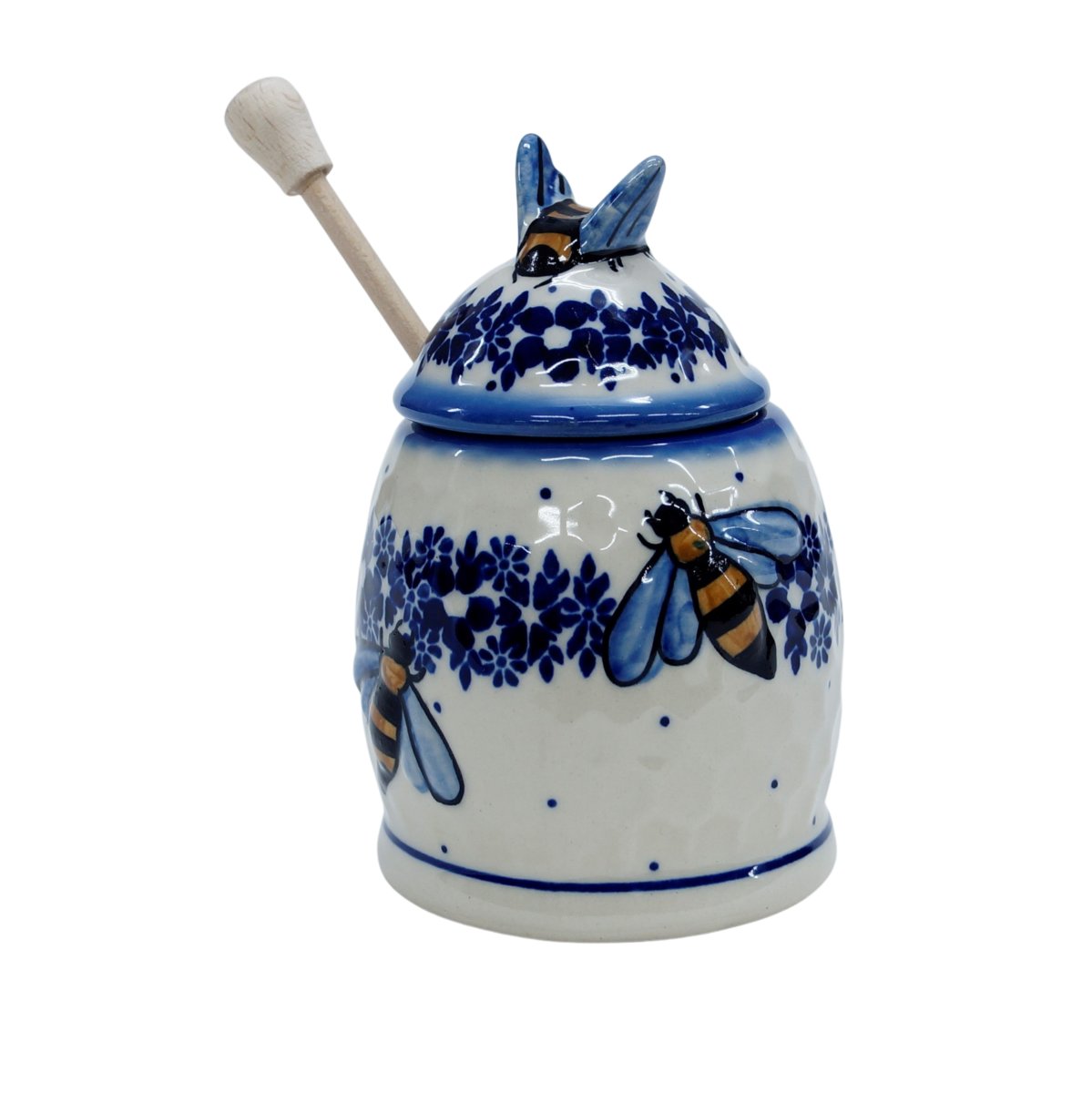 Ceramiczny pojemnik na miód Ceramika Bolesławiec
