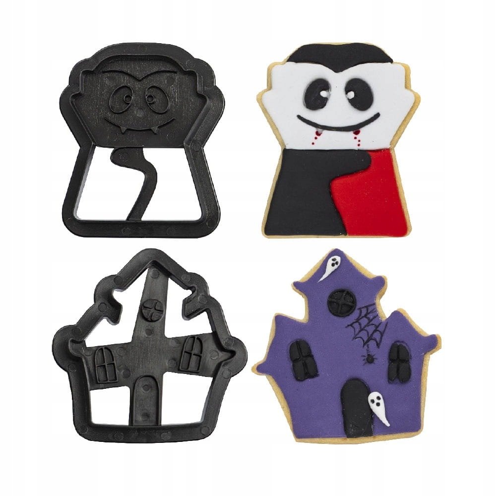 Foremki Decora Halloween Nawiedzony Dom I Wampir 2