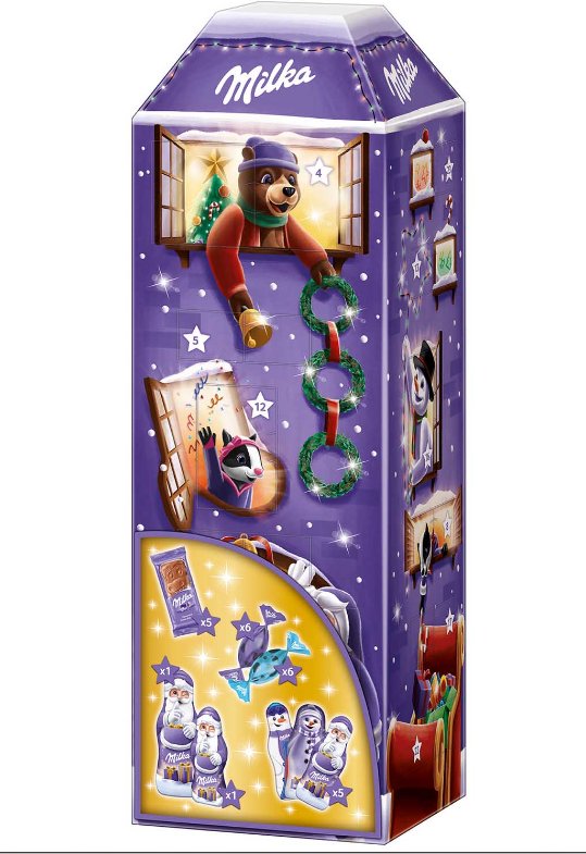 Milka Kalendarz Adwentowy 229G Wieża