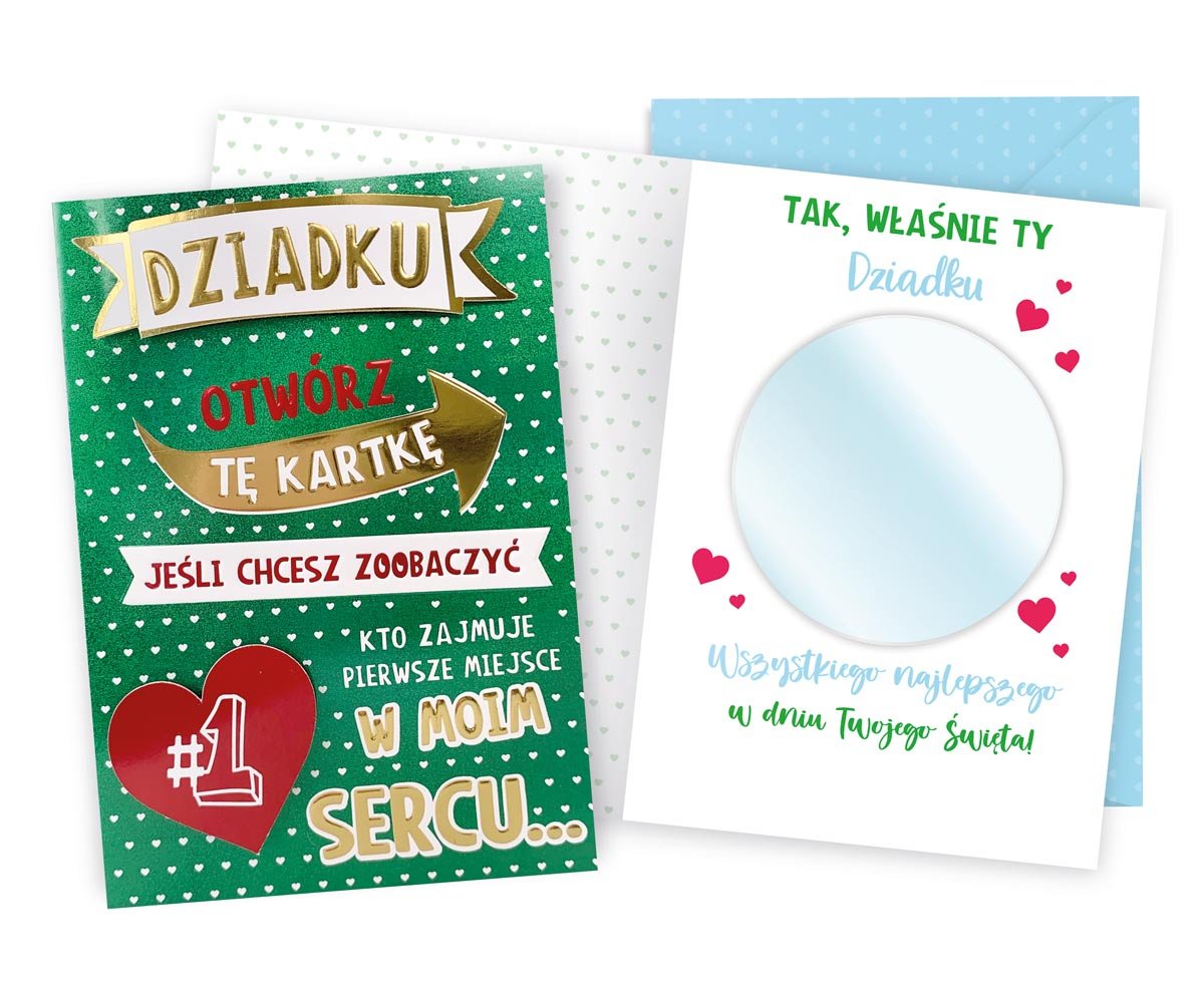 Karnet DK-952 DBD Dziadek (lusterko)