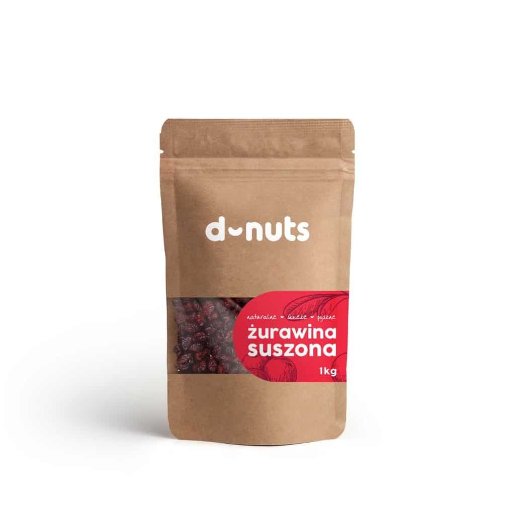 ŻURAWINA SUSZONA 500 G D-NUTS