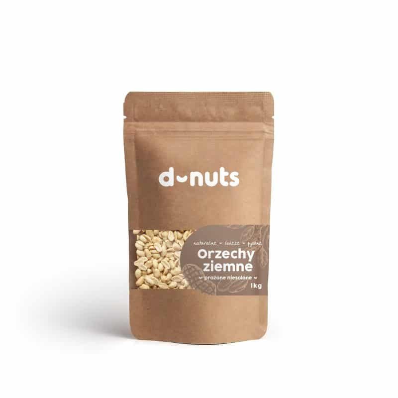 ORZECHY ZIEMNE BEZ SOLI 500 G PREMIUM D-NUTS