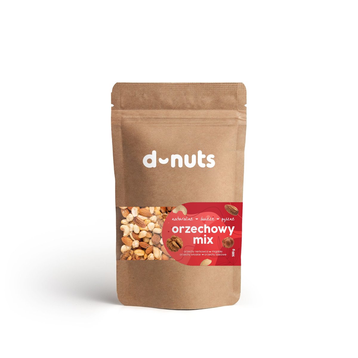 MIX ORZECHOWY 500 G D-NUTS
