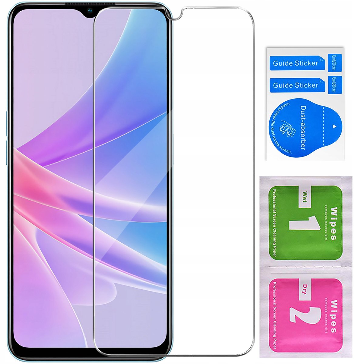 Szkło Hartowane 9H Szybka Do Oppo A78 5G | A58 5G