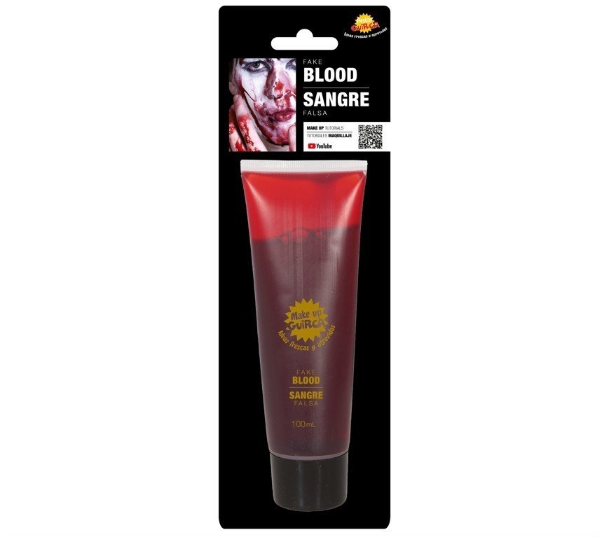 Krew sztuczna w tubie czerwona halloween 100ml