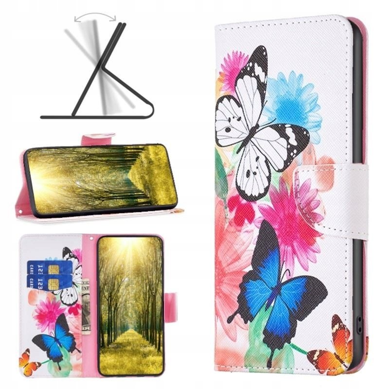 Etui do Infinix NOTE 30 Pro 4G Fancy Diary motyle Obudowa Pokrowiec Case