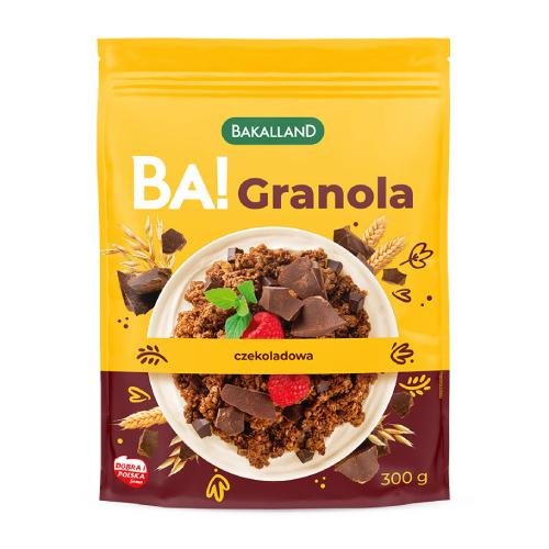 Bakalland BA! Granola czekoladowa 300 g