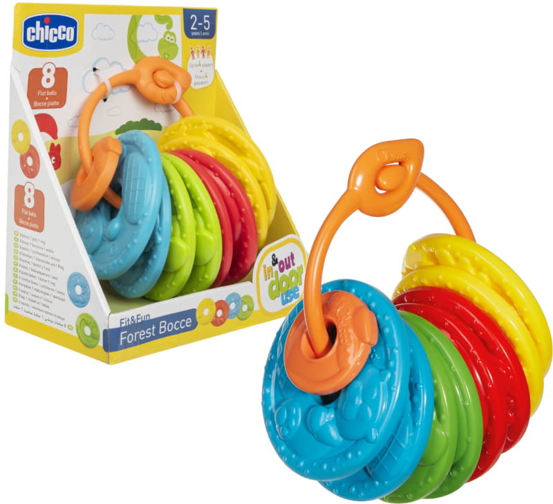 Chicco Leśne Krążki Gra W Boule Zabawka Sportowa 2+