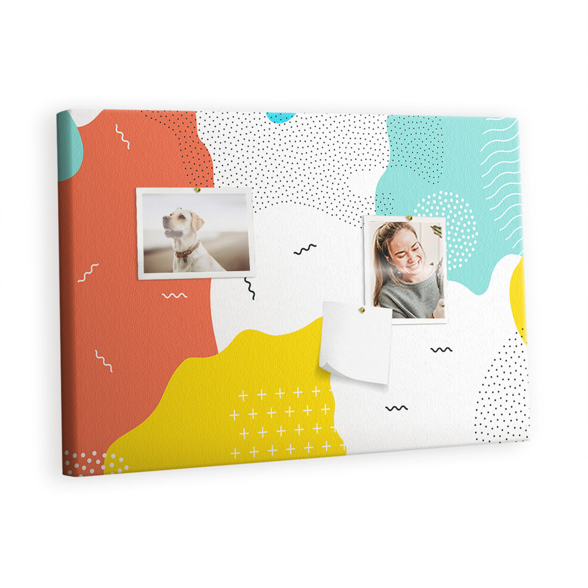 Planer, Organizer na ścianę Tulup 60x40 ze wzorem