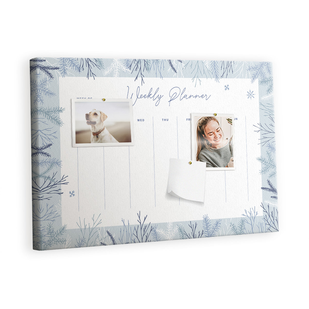 Planer, Organizer na ścianę Tulup 60x40 ze wzorem