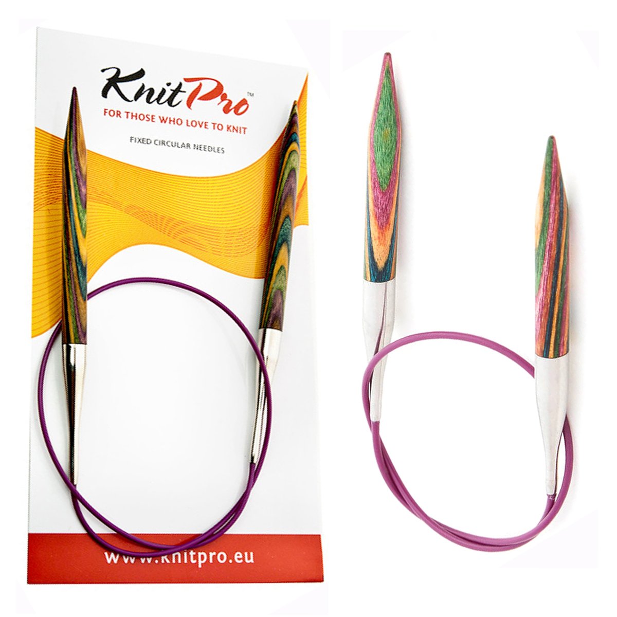 Druty Drewniane Na Żyłce 80 5,50 Knitpro Symfonie