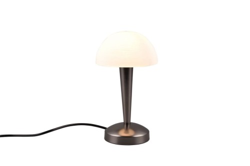 Canaria lampa stołowa 1xE14 czarny chrom R59561120