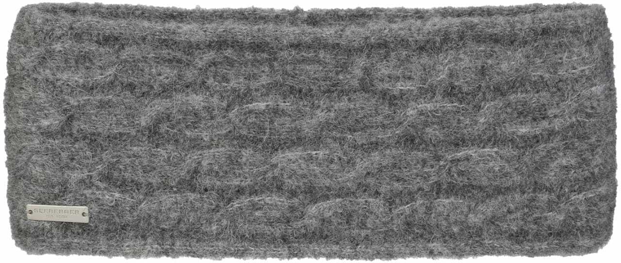 Opaska na Czoło Majalisa Alpaka by Seeberger, szary, One Size