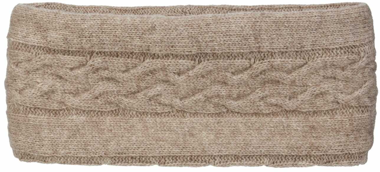 Giselle Wollstirnband by Mayser, beżowy, One Size