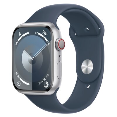 Apple Watch 9 GPS + Cellular 45mm Aluminium Sport M/L Granatowy
