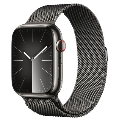 Apple Watch 9 GPS + Cellular 45mm Stal Grafitowy