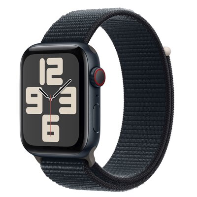 Apple Watch SE 2-gen GPS + Cellular 44mm Opaska sportowa Czarny