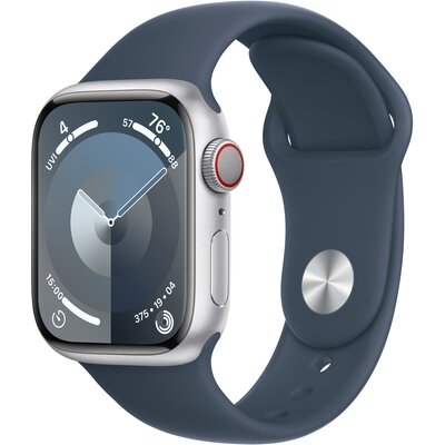 Apple Watch Series 9 GPS + Cellular 41mm Aluminium Sport M/L Granatowy