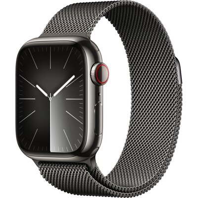 Apple Watch Series 9 GPS + Cellular 41mm Stal Grafitowy