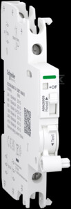 Styk pomocniczy + styk pomocniczy/sygnalizacyjny Acti9 iOF+iOF/iSD, 2-przemienne (2 CO)
