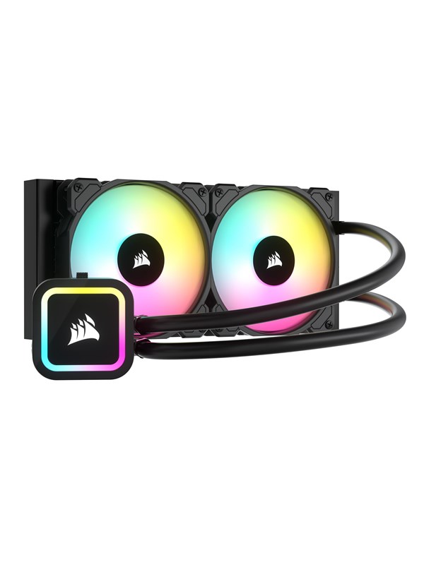 Corsair H100x RGB ELITE - Chłodzenie wodne procesora - Max 1 dBA