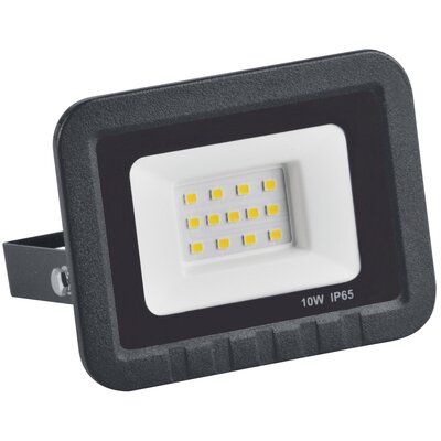 Polux Naświetlacz LED 10W 100W neutralna barwa światła LPP10CWGB IP65 SANICO 312440