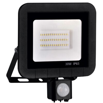 Polux Naświetlacz LED z czujnikiem ruchu 30W zimna barwa światła 304971 IP65