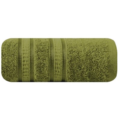 Ręcznik Mila 50x90 oliwkowy bambusowy 500g/m2