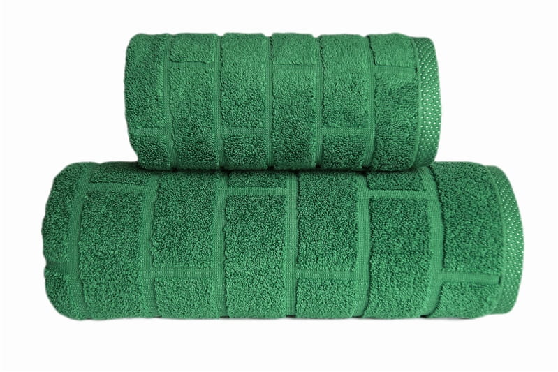 Ręcznik Brick 70x140 Zielony Greno