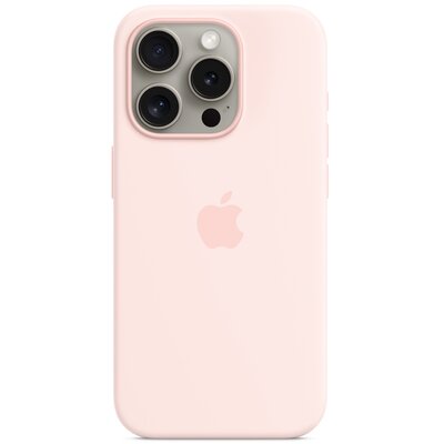 Apple Silikonowe etui z MagSafe do iPhone 15 Pro Jasnoróżowy MT1F3ZM/A