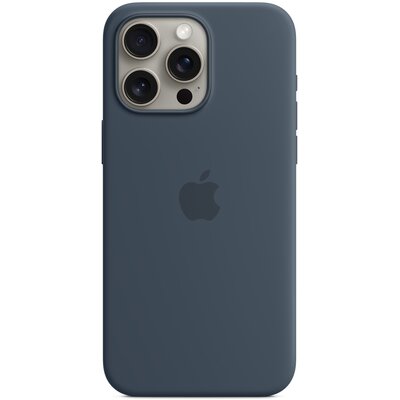 Apple Silikonowe etui z MagSafe do iPhone 15 Pro Max Sztormowy błękit MT1P3ZM/A