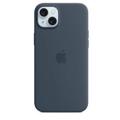Apple Silikonowe etui z MagSafe do iPhone 15 Plus Sztormowy błękit MT123ZM/A