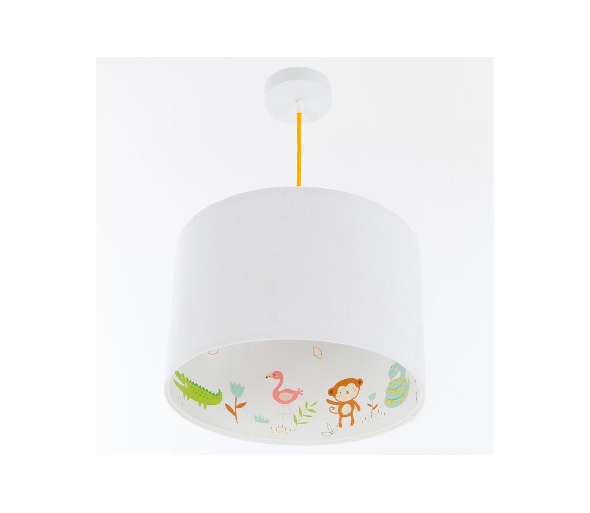 Żyrandol dziecięcy na lince SWEET DREAMS 1xE27/60W/230V śr. 30 cm