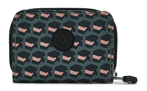 Kipling Tops Mały Portfel, 7.5 x 10 x 2.5, 3D K Pink, Czarny