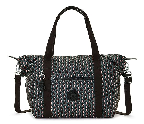 Kipling Art Średnia Torba, 44 x 27 x 20, 3D K Pink, Czarny