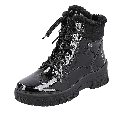 Remonte Damskie buty zimowe D0e71, Nero Black Black Nero 02, 38 EU