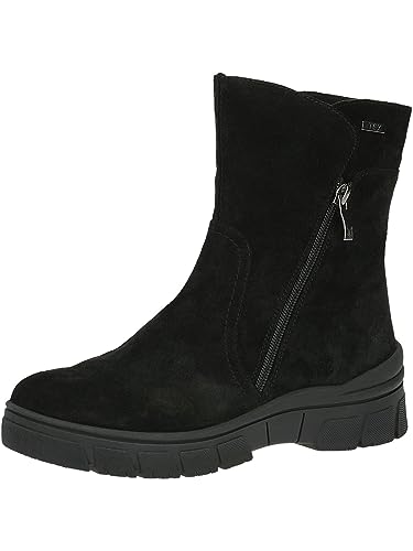 Caprice Damskie 9-26437-41 botki, ciepła podszewka, czarne, 42 EU, czarny, 42 EU